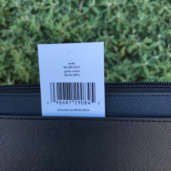 Kate Spade Greta Court Neda Glitter Zip Wallet - Picture 5 of 5